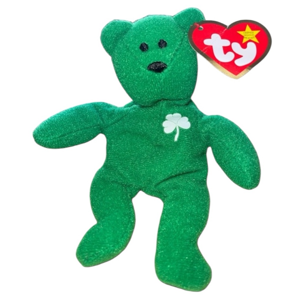 Mini Erin | Vtg ‘93 Original Teenie Beanie Babies Vtg McDonalds Toy